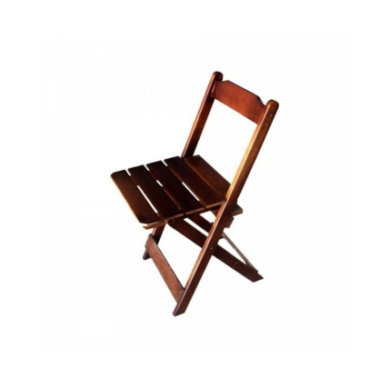 Cadeira madeira imbuia - Maplan