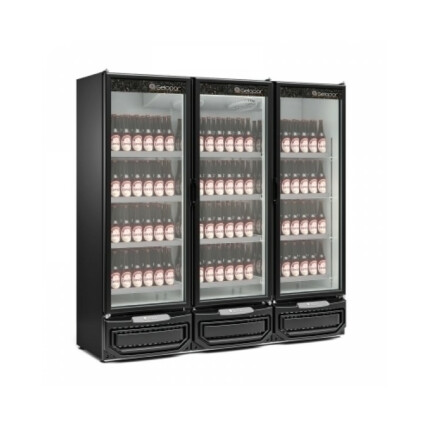 Cervejeira Refrigerador 1468lts GCBC-1450PR / 127V Porta de vidro - Gelopar