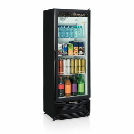 Refrigerador vertical 414L GPTU-40 (Preto) / 127v - Gelopar